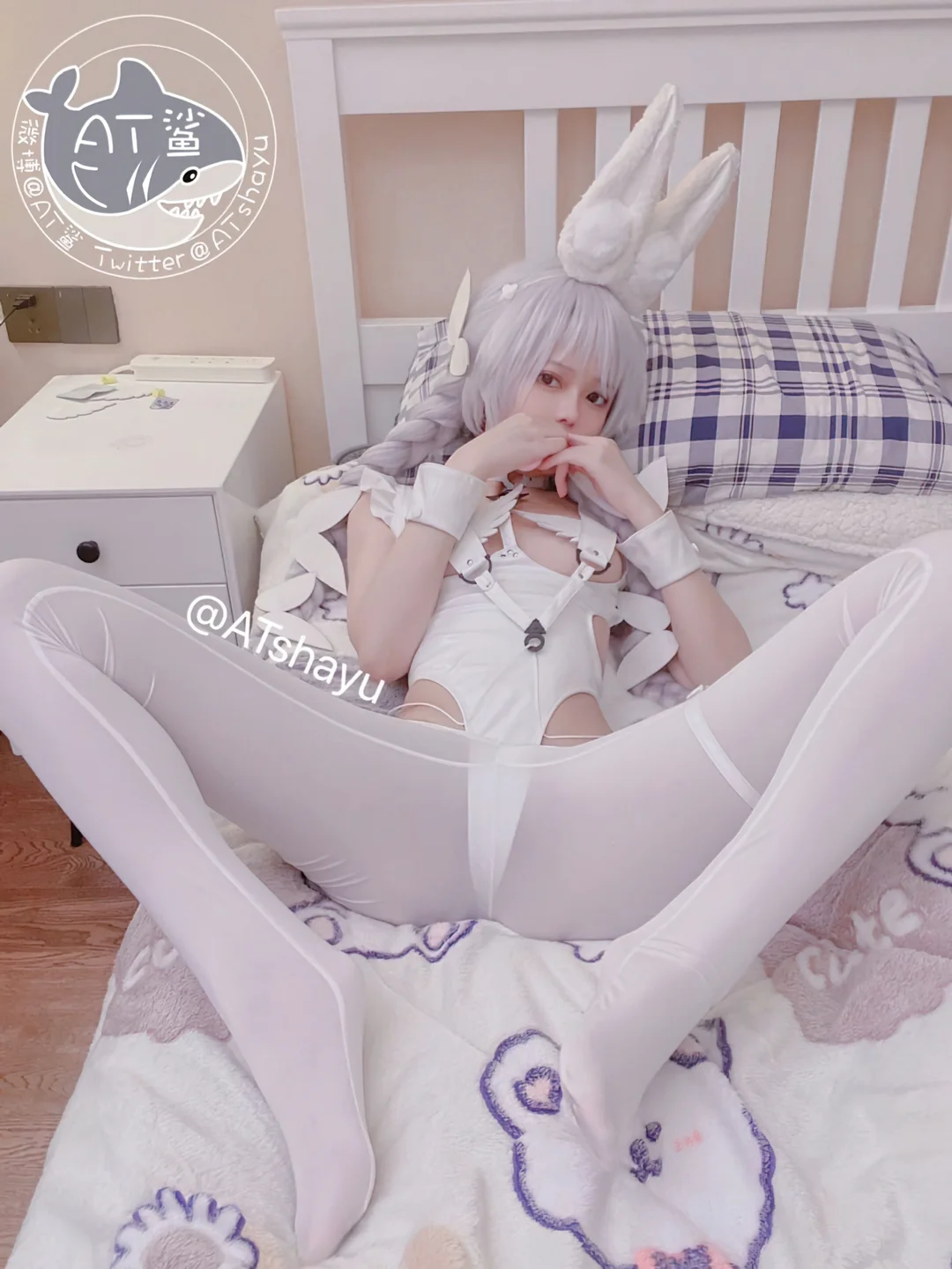 AT鲨 - 恶毒兔兔 [50P,2V-88MB] tg@simisebaisi 【丝足阁】031.webp